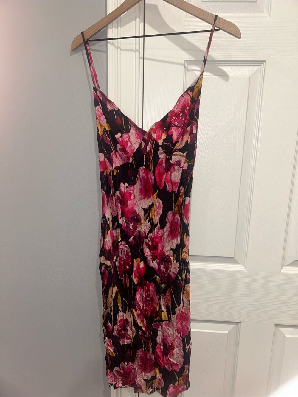NWOT Anthropologie Floral Slip Dress Size Medium Z572